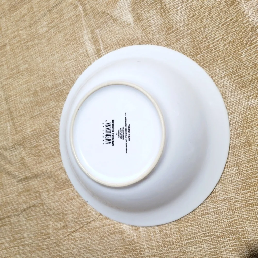 Omnibus Habitat Americana American Roadside 7.5 inch  Bowls - Set of 5 - Picture 3 of 4